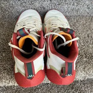 adidas BASKETBALL VELOUR 1/2 ZIP グリーン　L Adidas LVL 029002 Gray Orange Green Basketball Cloudfoam